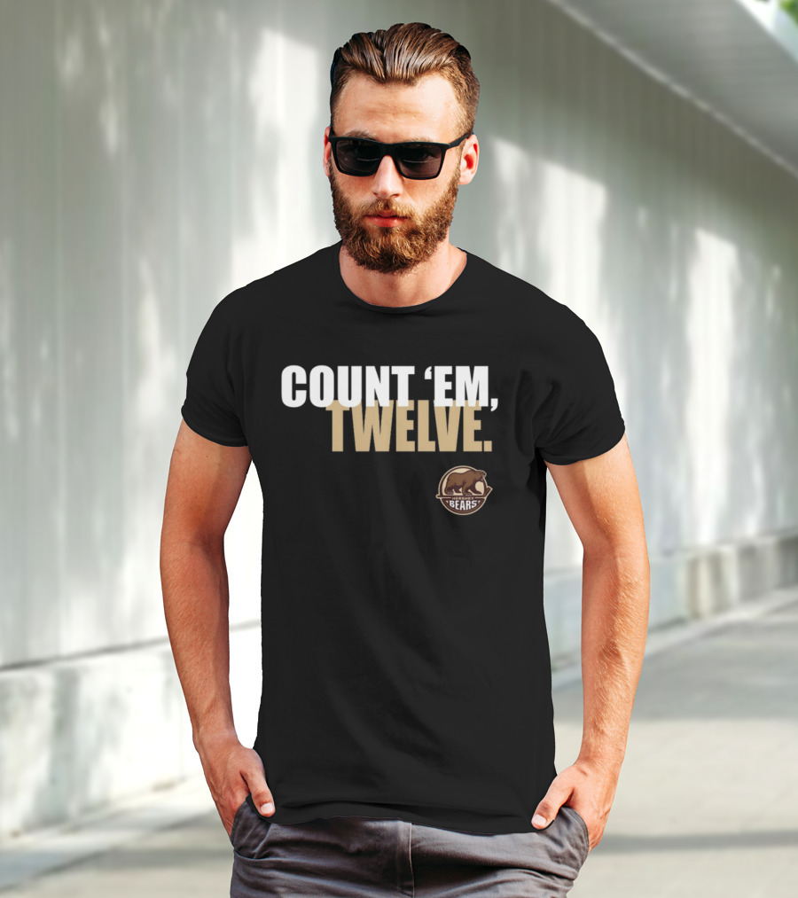 COUNT 'EM TWELVE Hershey Bears T-Shirt