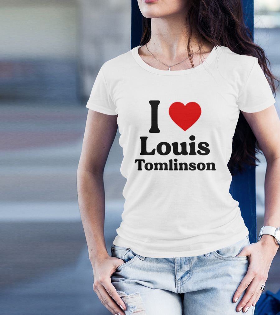 I Love Heart Louis Tomlinson T-Shirt
