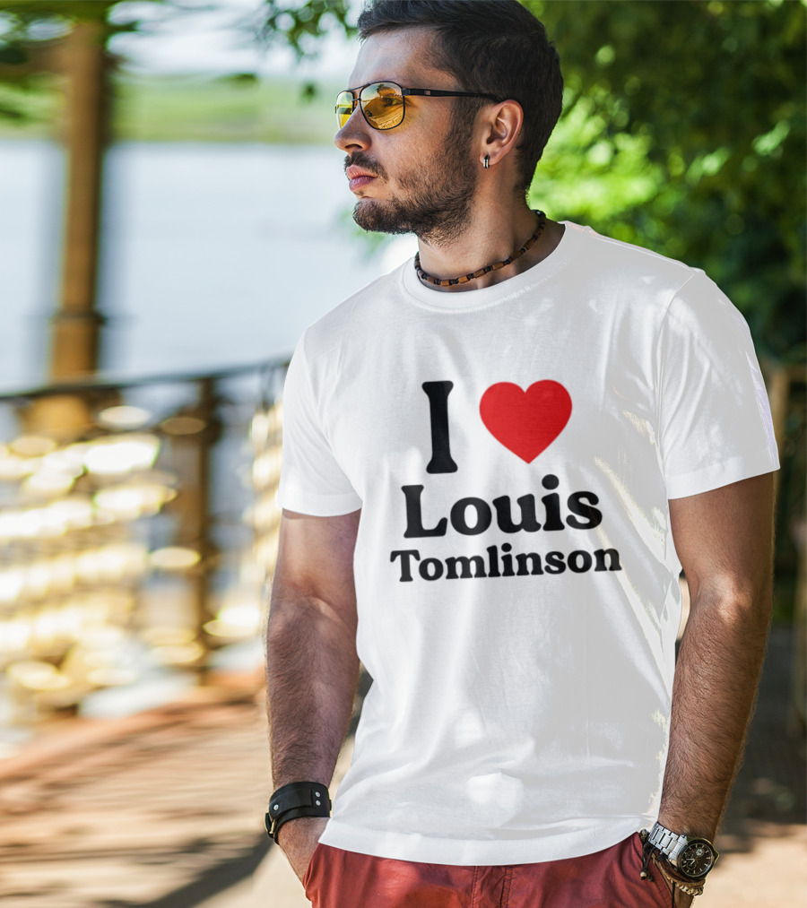 I Love Heart Louis Tomlinson T-Shirt