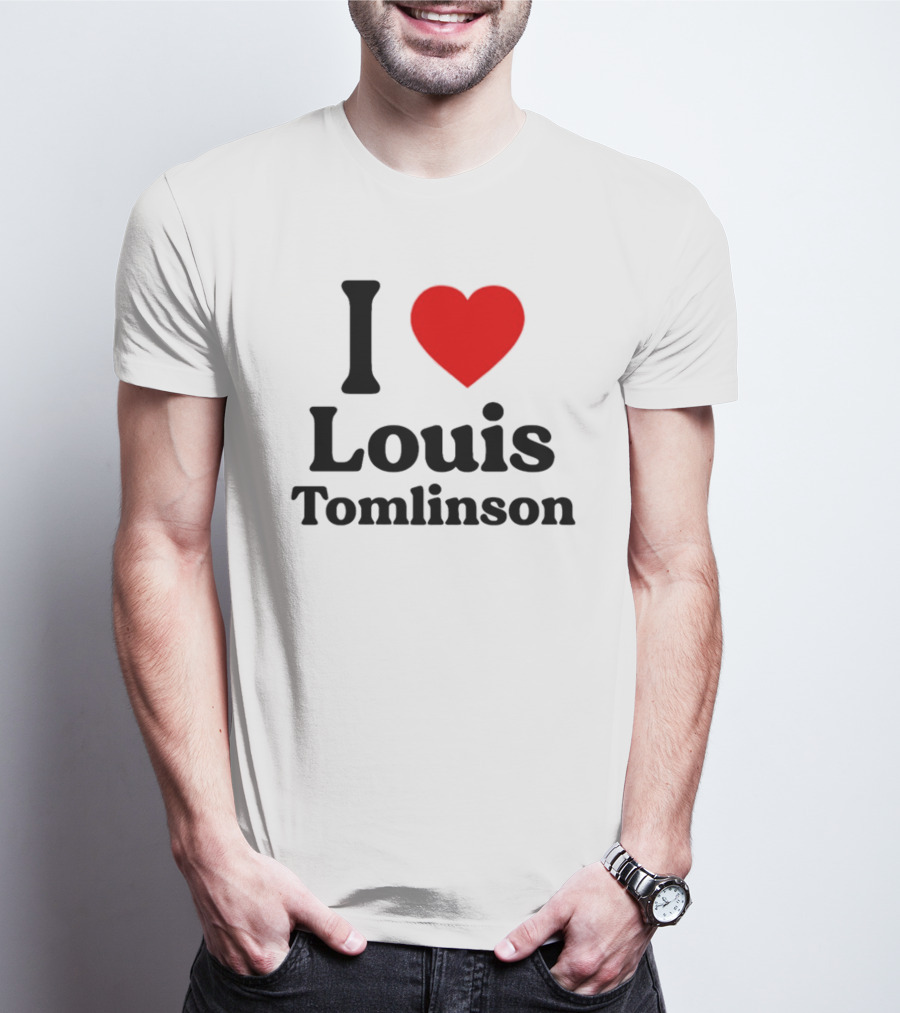 I Love Heart Louis Tomlinson T-Shirt