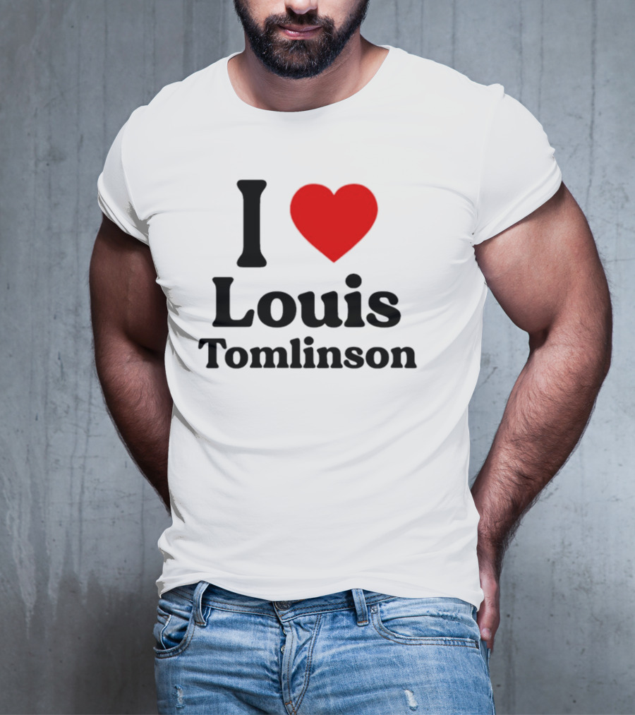 I Love Heart Louis Tomlinson T-Shirt