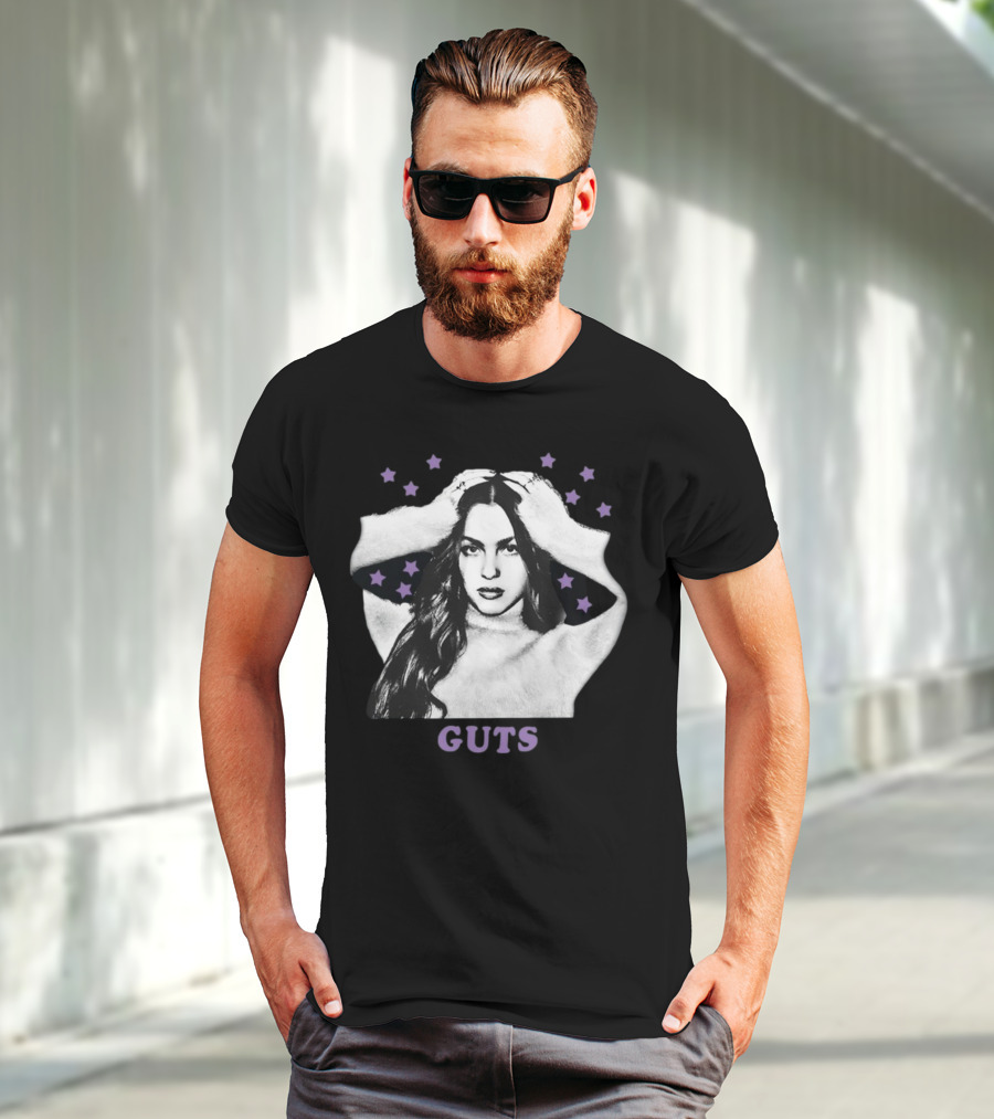 Guts Olivia Rodrigo New Stars T-Shirt