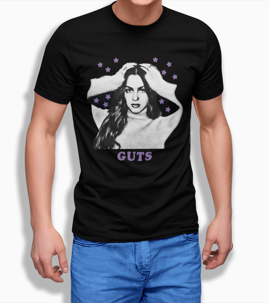 Guts Olivia Rodrigo New Stars T-Shirt