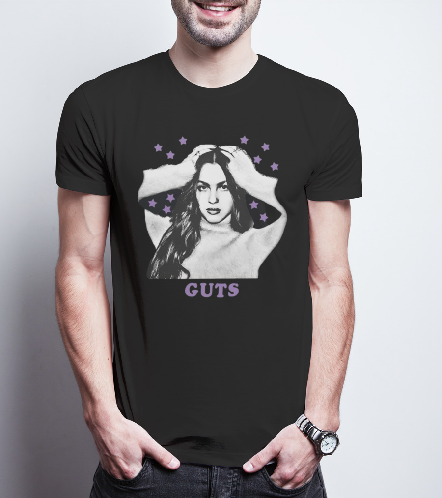 Guts Olivia Rodrigo New Stars T-Shirt