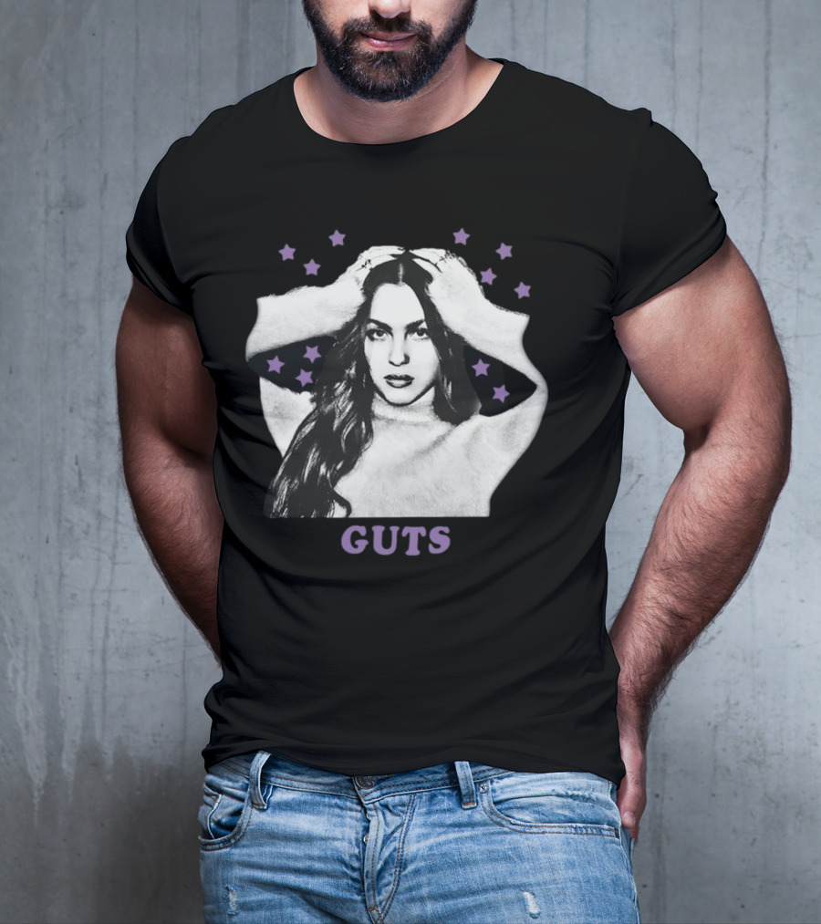 Guts Olivia Rodrigo New Stars T-Shirt
