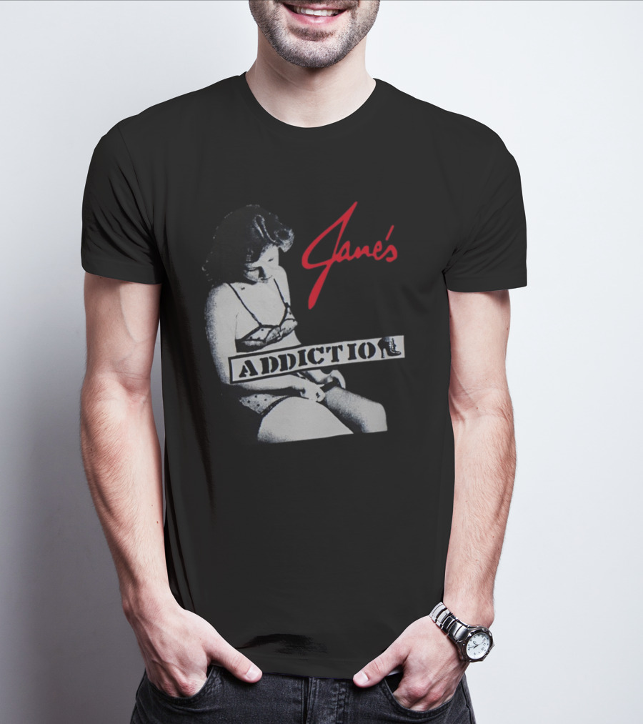 Jane's Addiction Vintage Band Classic 90s Aesthetic T-Shirt