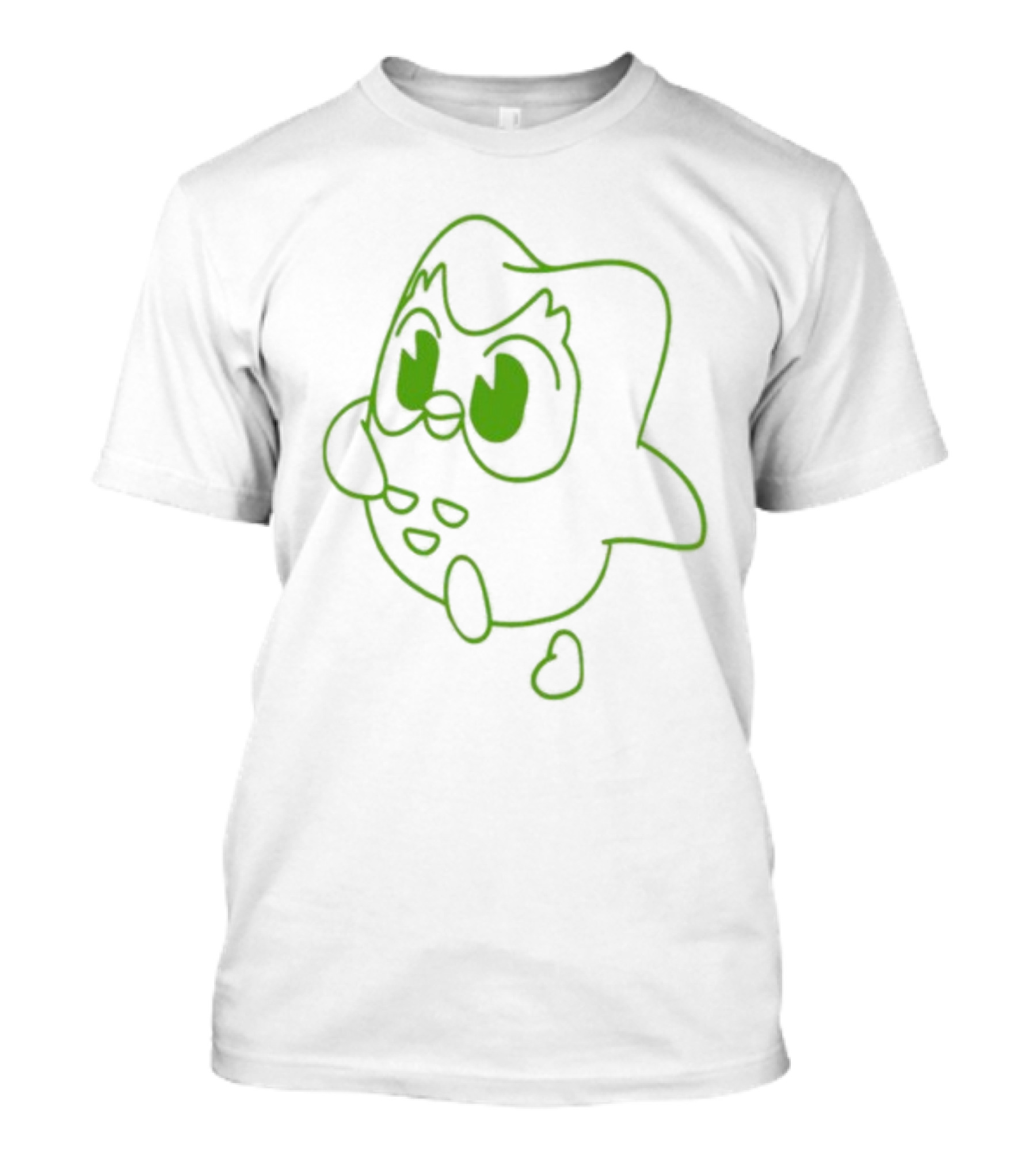 Duo Strut Glow In The Dark Outline Character T-Shirt