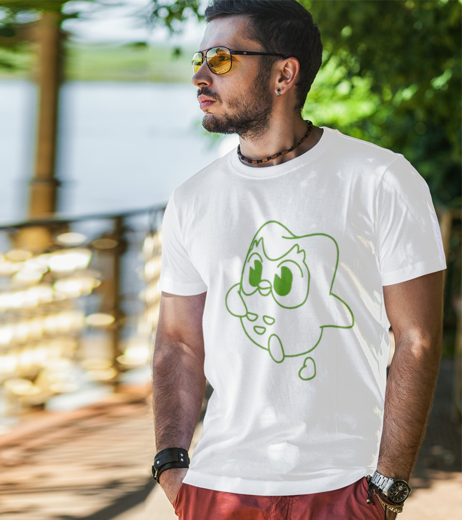 Duo Strut Glow In The Dark Outline Character T-Shirt