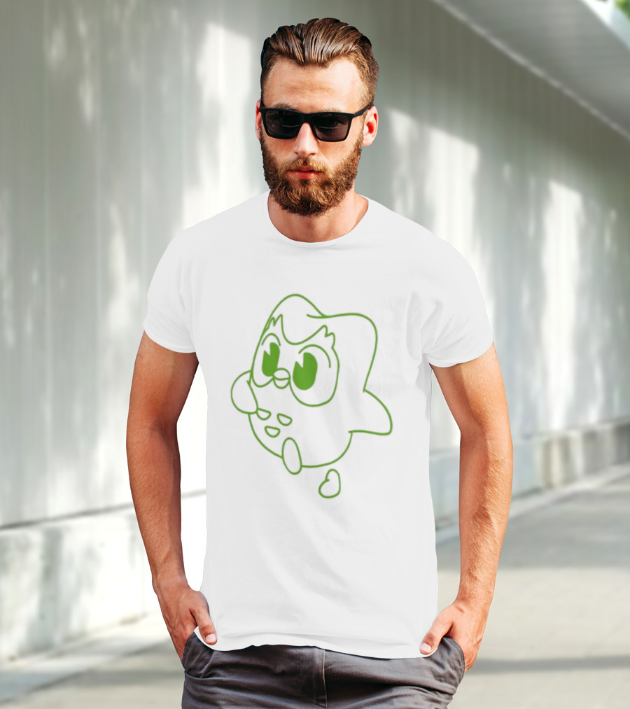 Duo Strut Glow In The Dark Outline Character T-Shirt