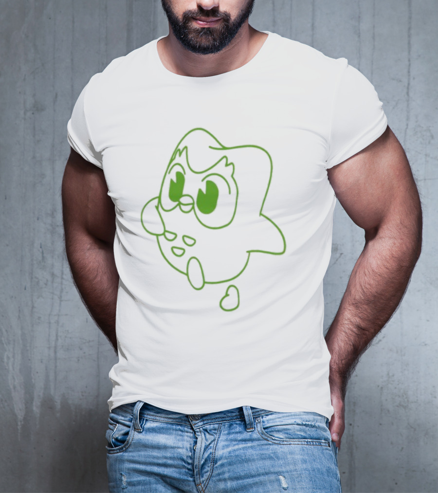 Duo Strut Glow In The Dark Outline Character T-Shirt