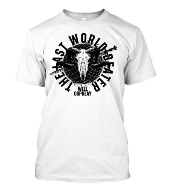 The Last World Beater Will Ospreay Skull And Wings T-Shirt