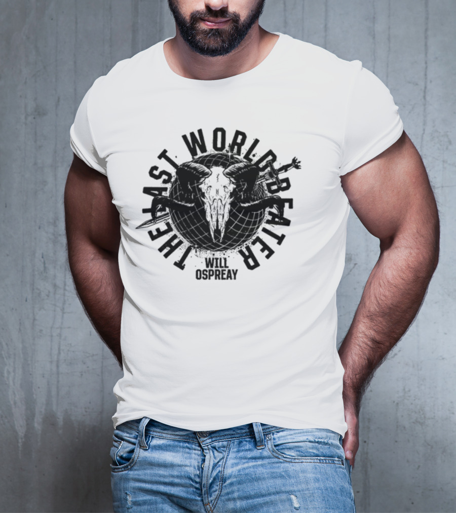 The Last World Beater Will Ospreay Skull And Wings T-Shirt