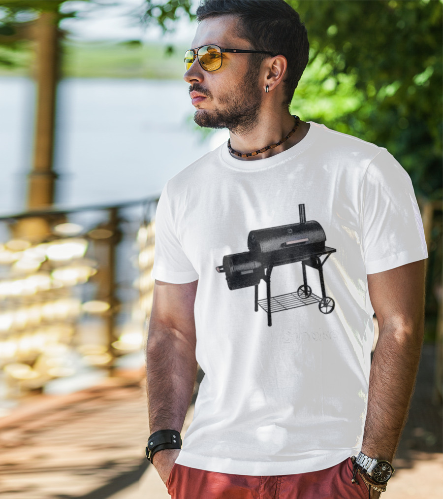 Middleclassfancy Yeah I Smoke Grill Smoker T-Shirt