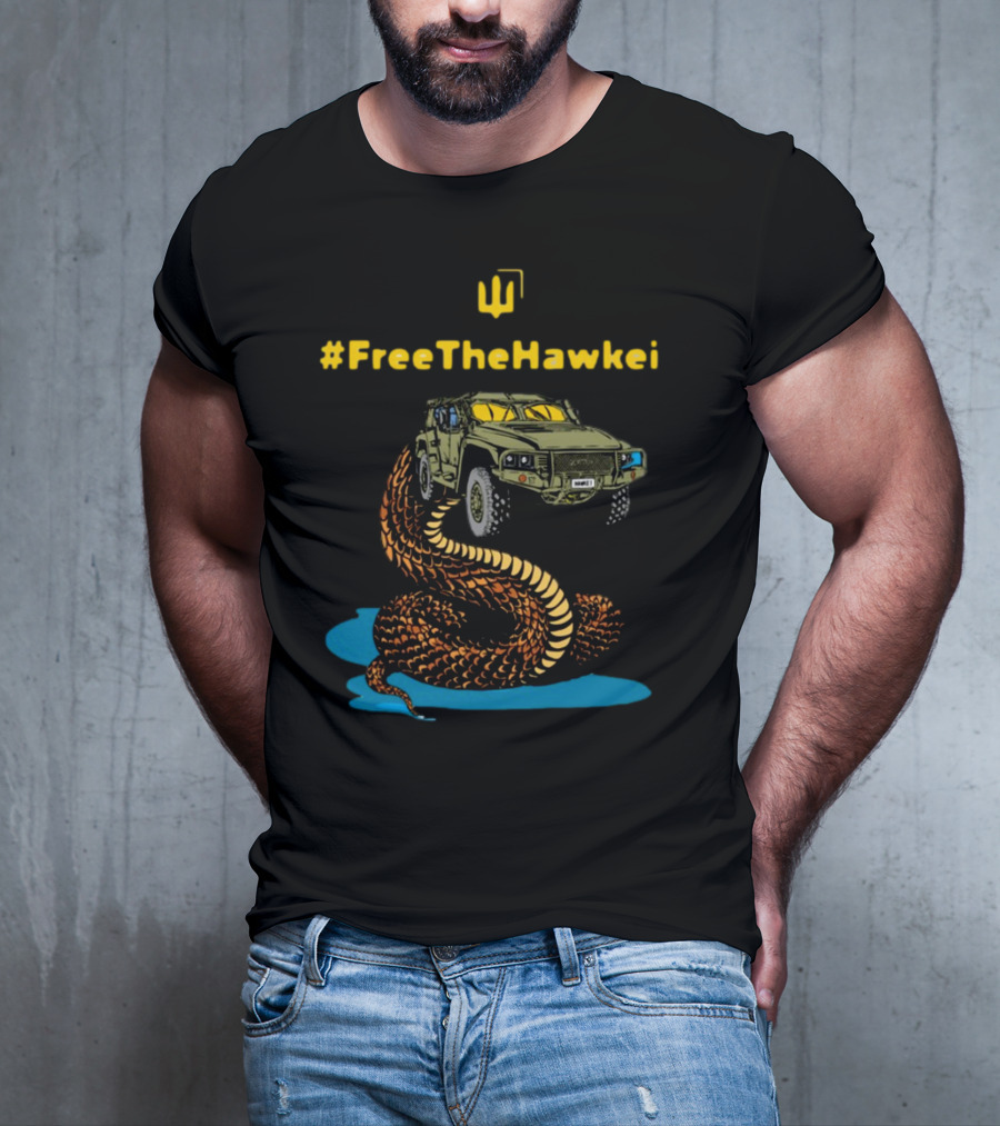 FreeTheHawkei Military Vehicle Coiled Snake T-Shirt