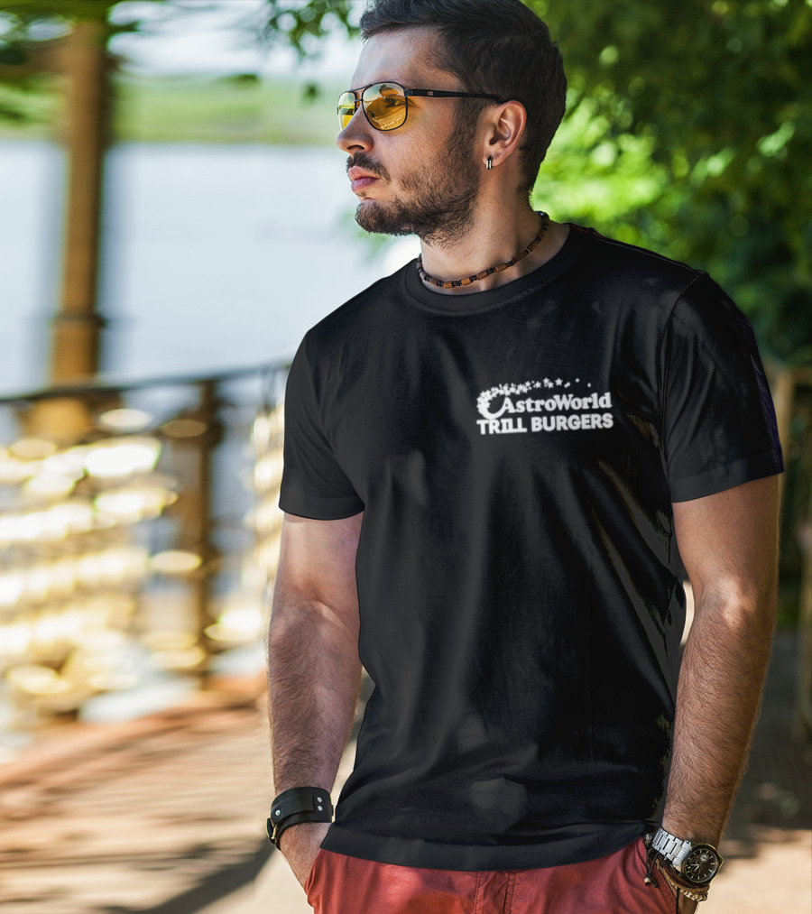 Astroworld Trill Burgers Cosmic T-Shirt
