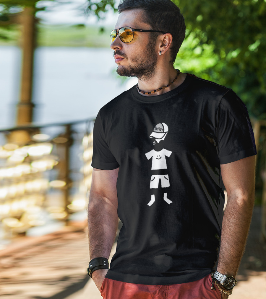 Bella Ramsey X Choose Wavy Stylish Character Drawing T-Shirt