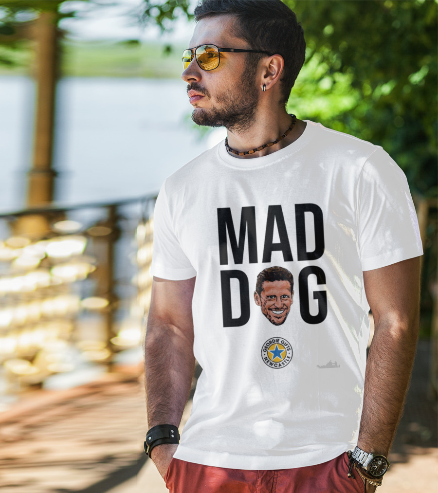 Mad Dog Geordie Jeans Newcastle T-Shirt