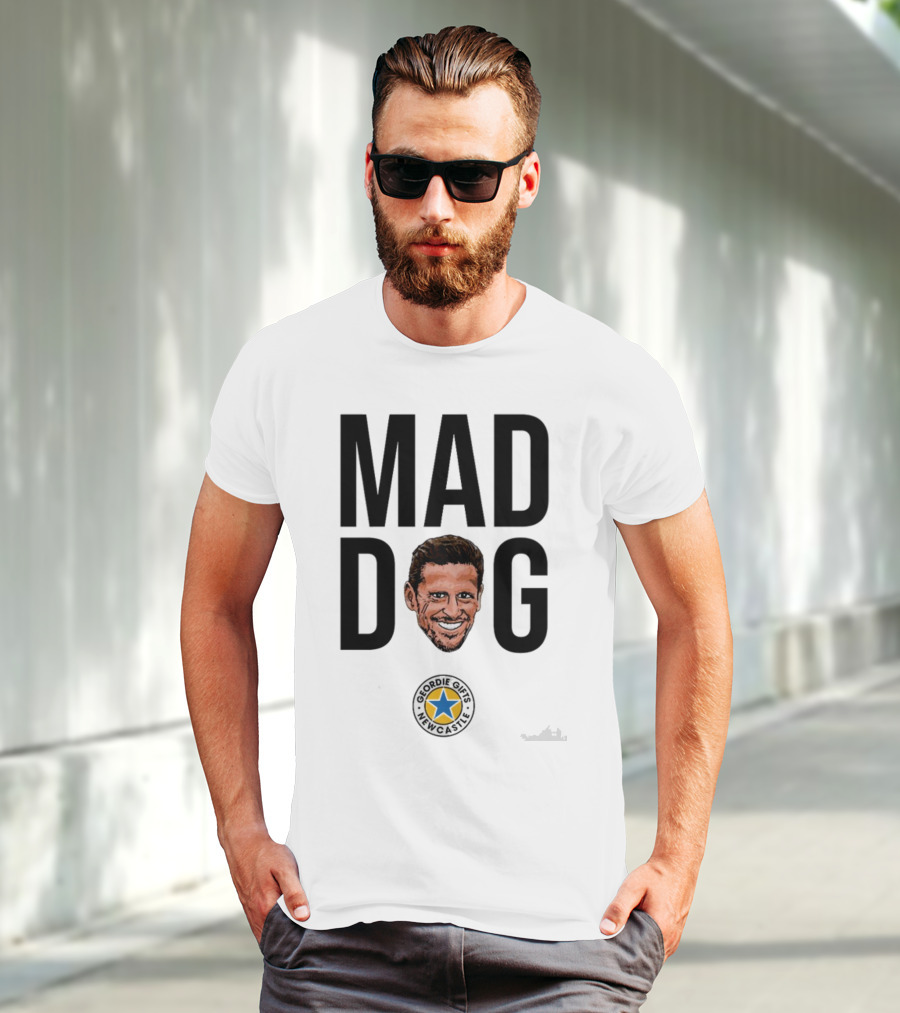 Mad Dog Geordie Jeans Newcastle T-Shirt