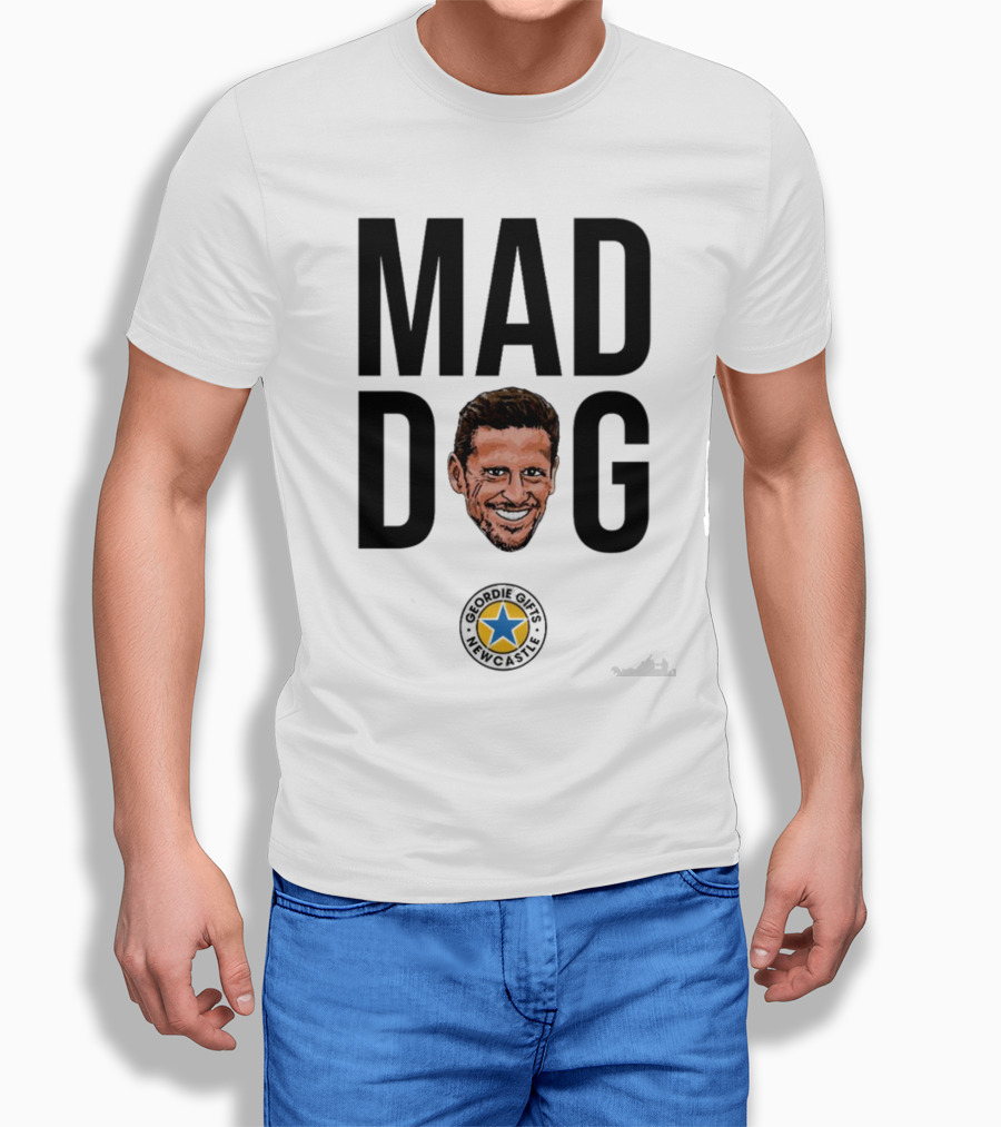 Mad Dog Geordie Jeans Newcastle T-Shirt