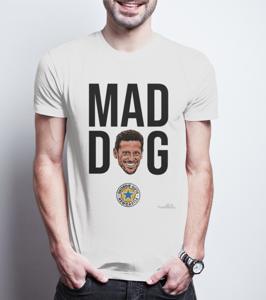 Mad Dog Geordie Jeans Newcastle T-Shirt