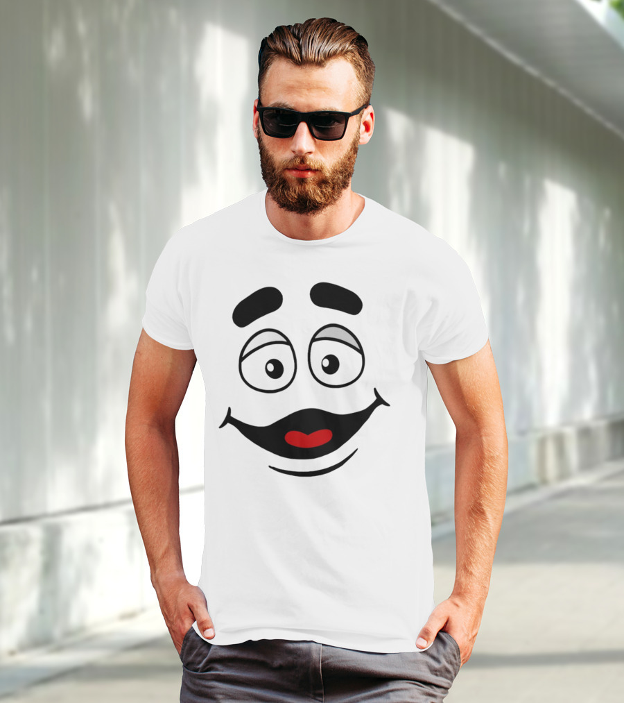 Goldenarchesunlimited Grimace Face Character Expression T-Shirt