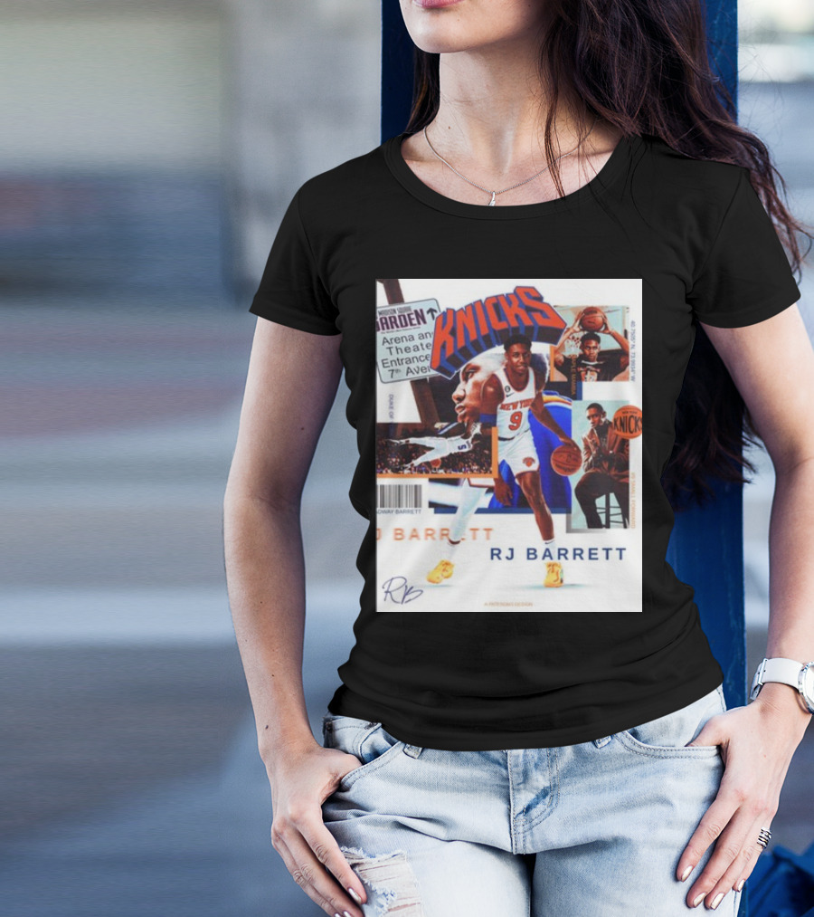 Madison Square Garden Knicks RJ Barrett 9 T-Shirt