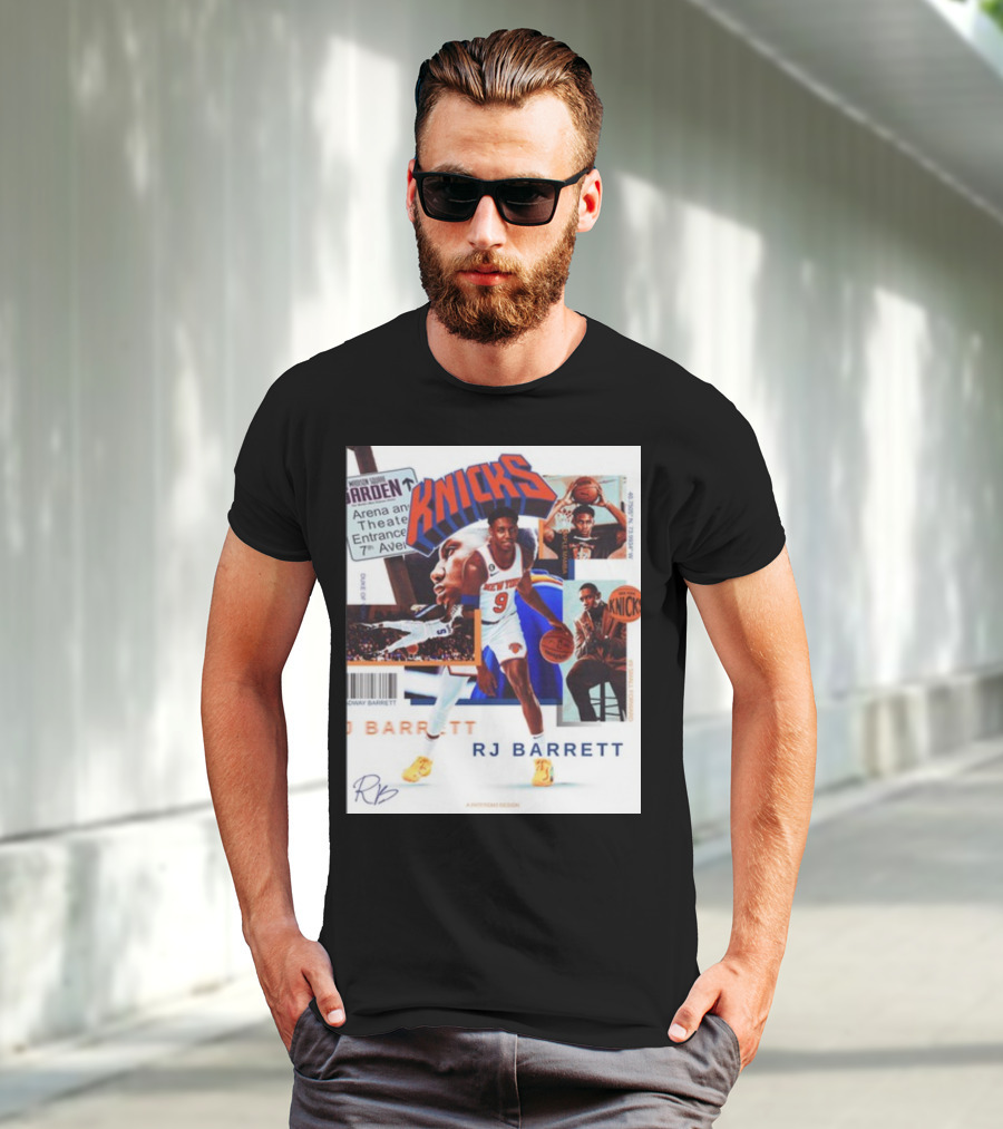 Madison Square Garden Knicks RJ Barrett 9 T-Shirt
