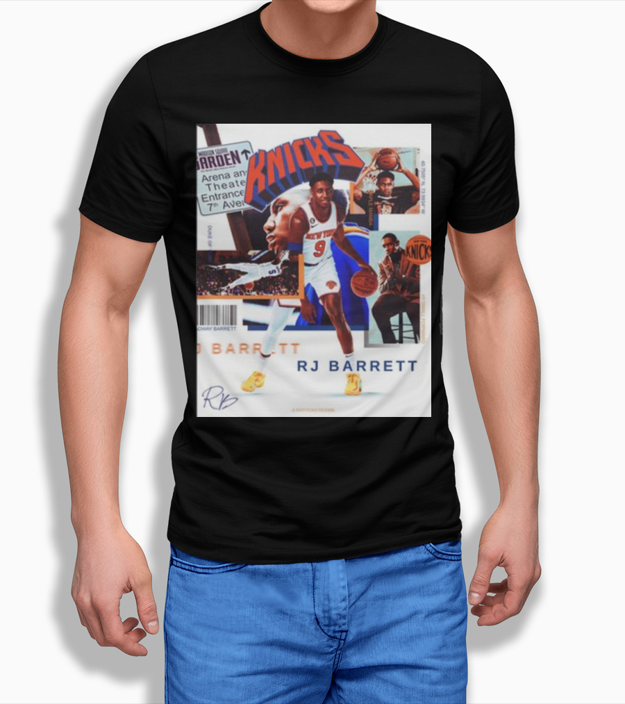 Madison Square Garden Knicks RJ Barrett 9 T-Shirt