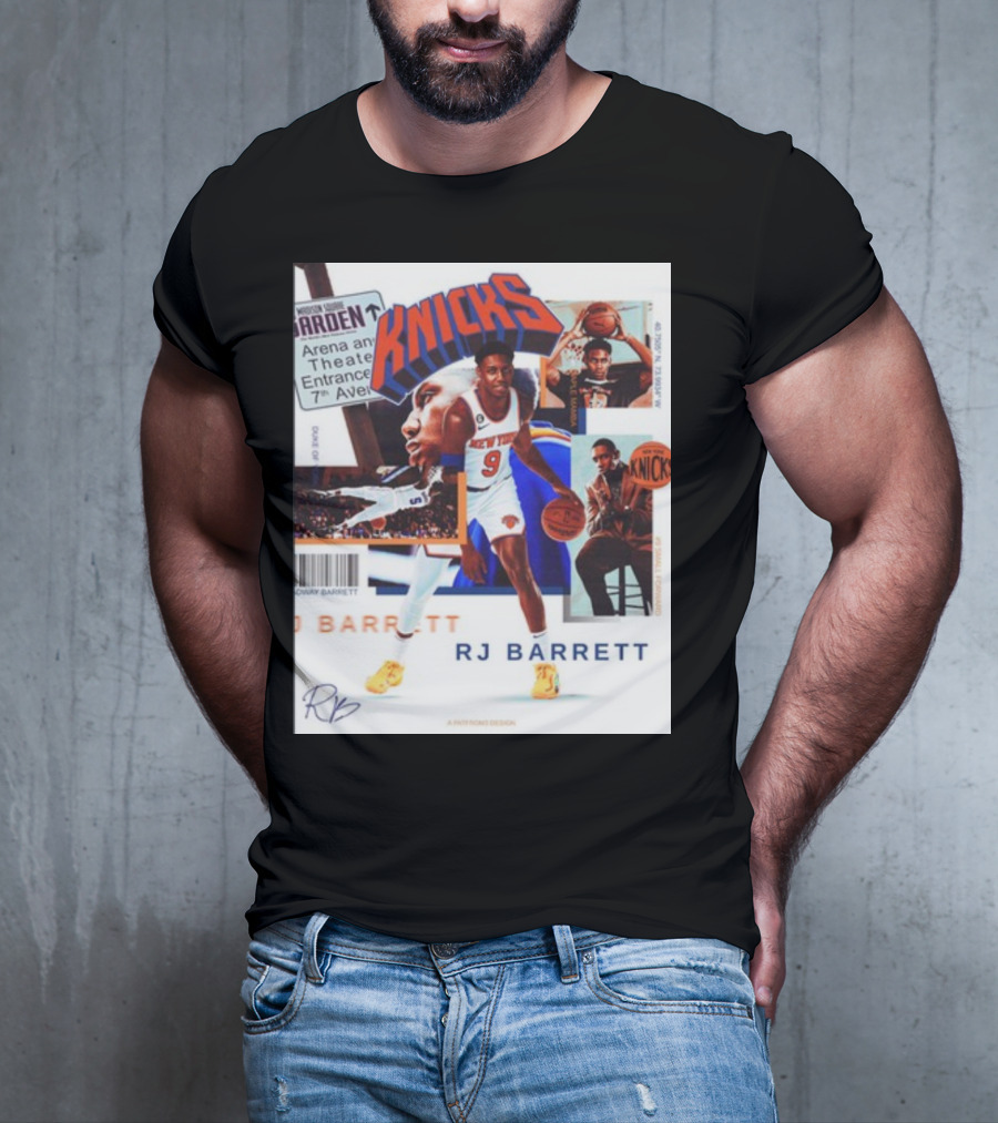 Madison Square Garden Knicks RJ Barrett 9 T-Shirt
