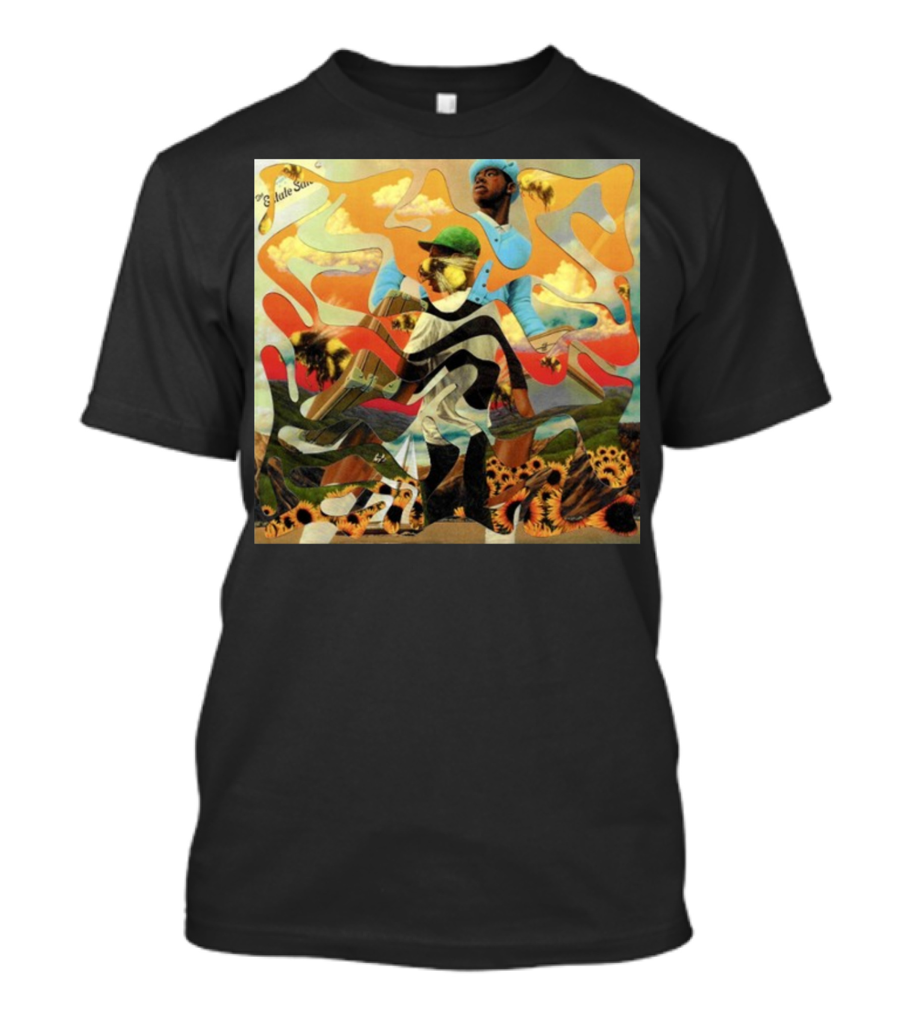 Call Me If You Get Lost Estate Sale Flower Boy Album Art Puzzle T-Shirt