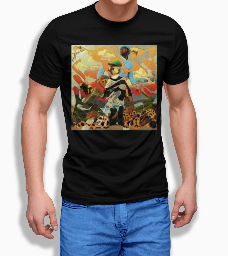 Call Me If You Get Lost Estate Sale Flower Boy Album Art Puzzle T-Shirt