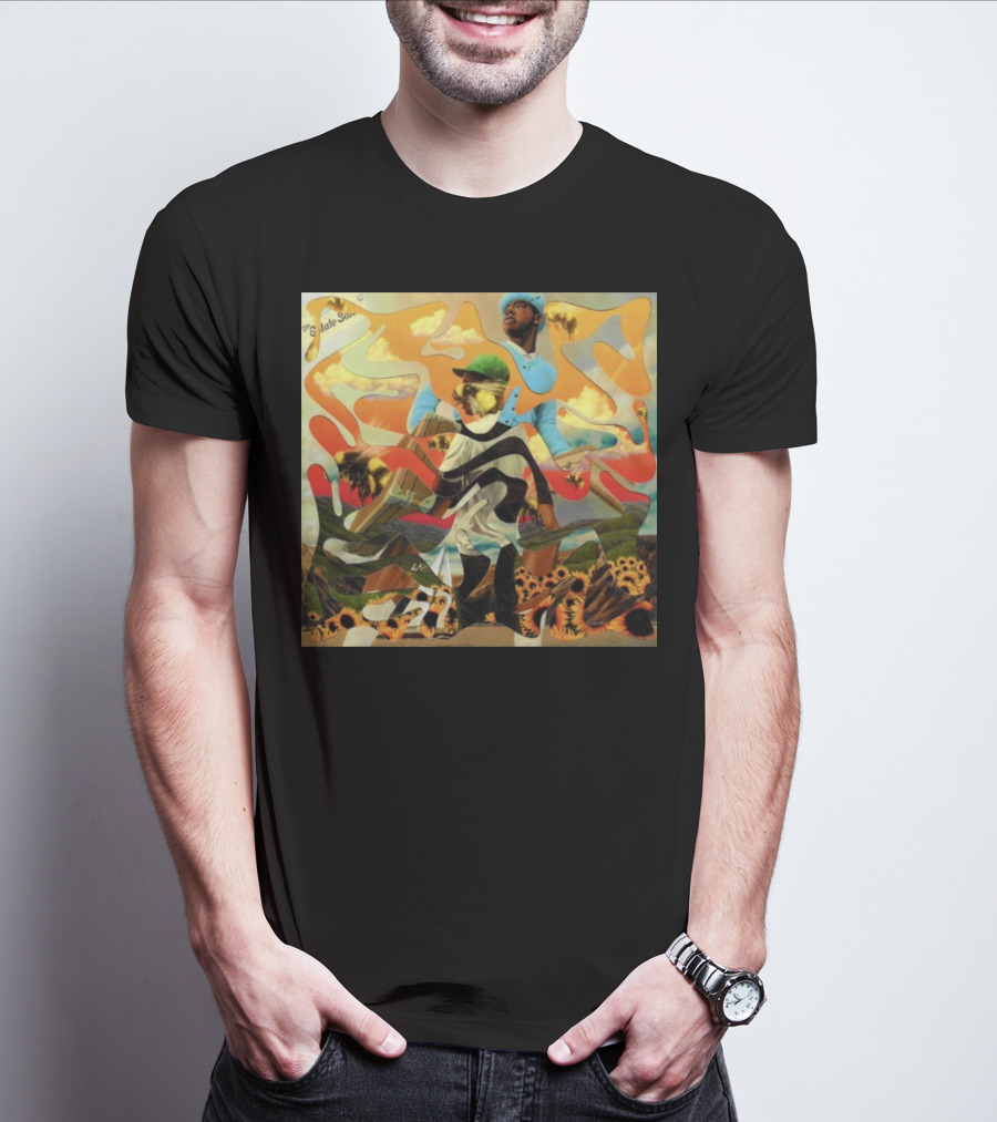Call Me If You Get Lost Estate Sale Flower Boy Album Art Puzzle T-Shirt