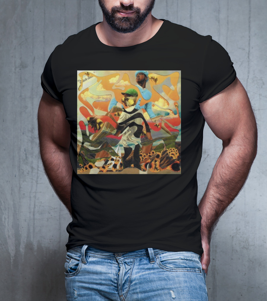 Call Me If You Get Lost Estate Sale Flower Boy Album Art Puzzle T-Shirt