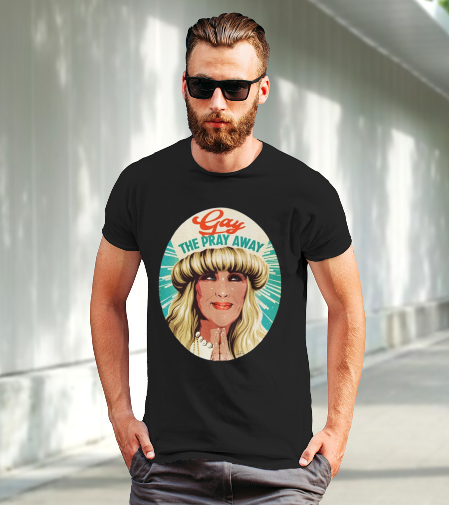 Nordacious Gay The Pray Away Divine Iconic Image T-Shirt