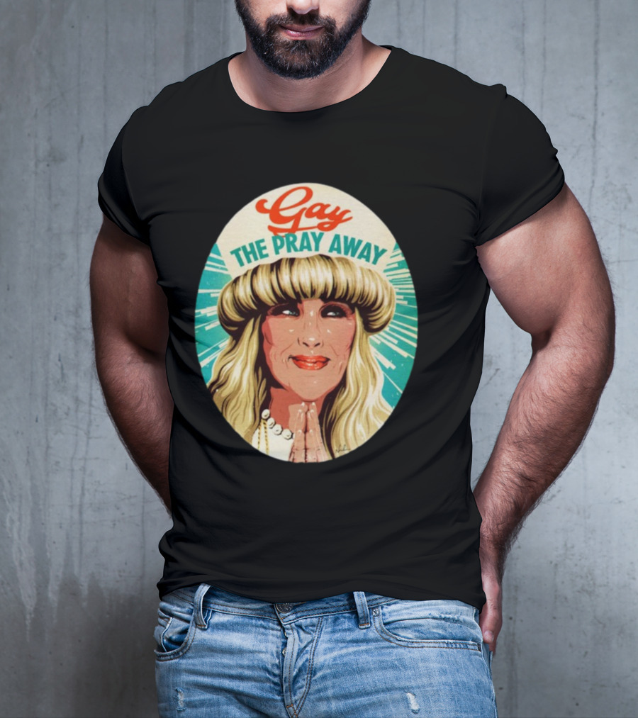 Nordacious Gay The Pray Away Divine Iconic Image T-Shirt