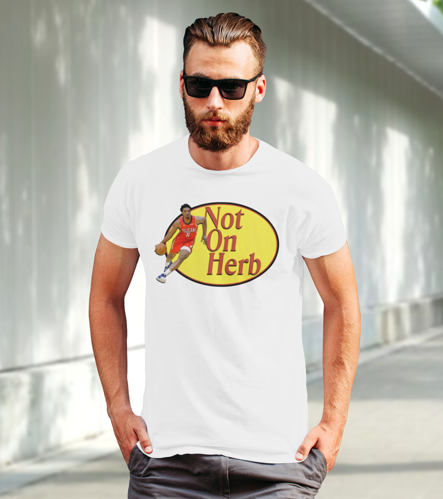 Herb Jones Not On Herb Pelicans Basketball T-Shirt