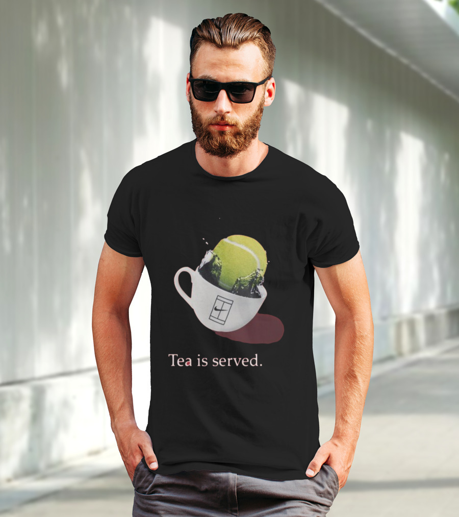 Tea Is Served Tennis Cup T-Shirt
