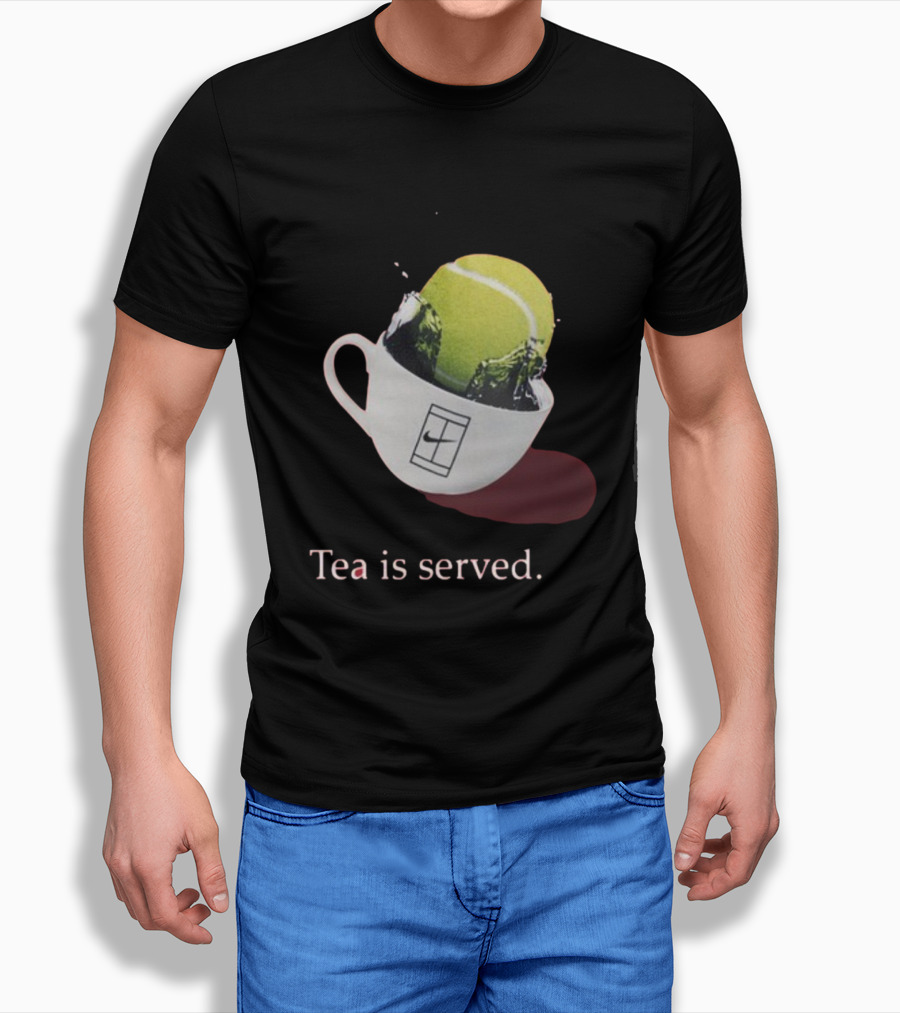 Tea Is Served Tennis Cup T-Shirt