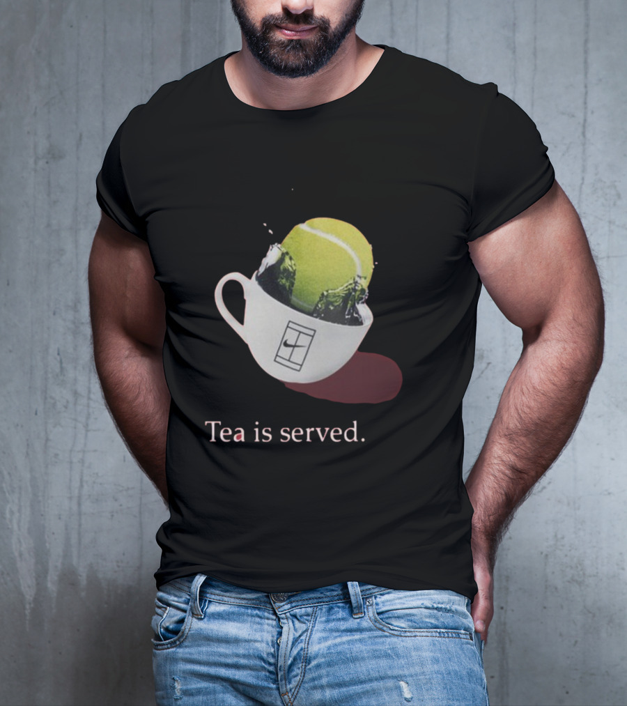 Tea Is Served Tennis Cup T-Shirt