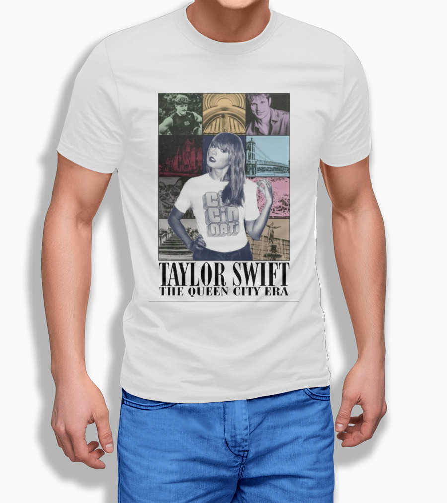 TAYLOR SWIFT CINCINNATI THE QUEEN CITY ERA T-Shirt