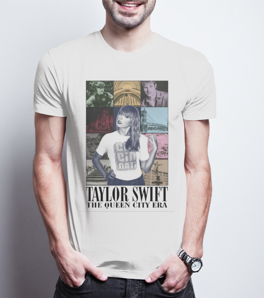TAYLOR SWIFT CINCINNATI THE QUEEN CITY ERA T-Shirt