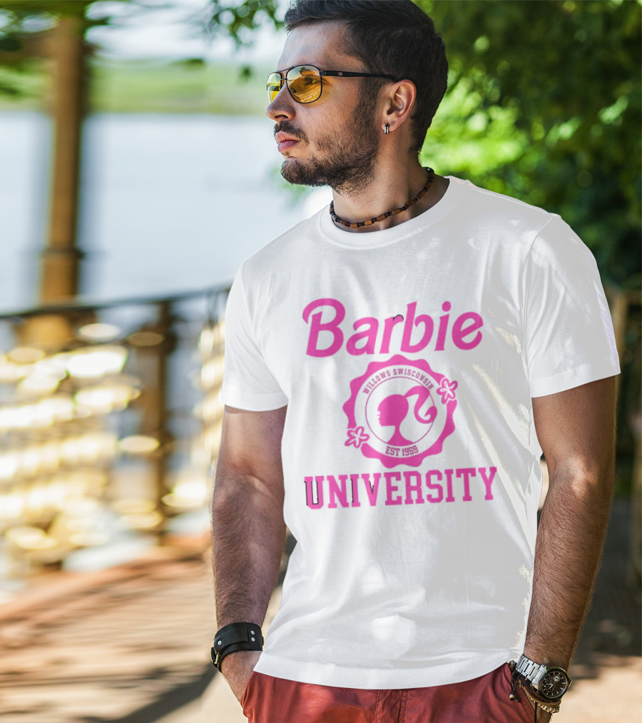 Barbie University Willows Wisconsin Est 1959 T-Shirt