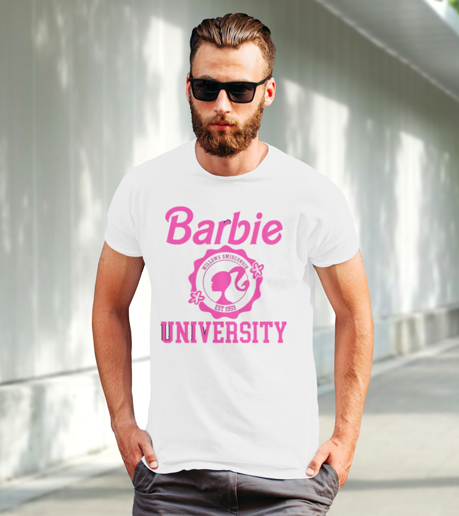 Barbie University Willows Wisconsin Est 1959 T-Shirt