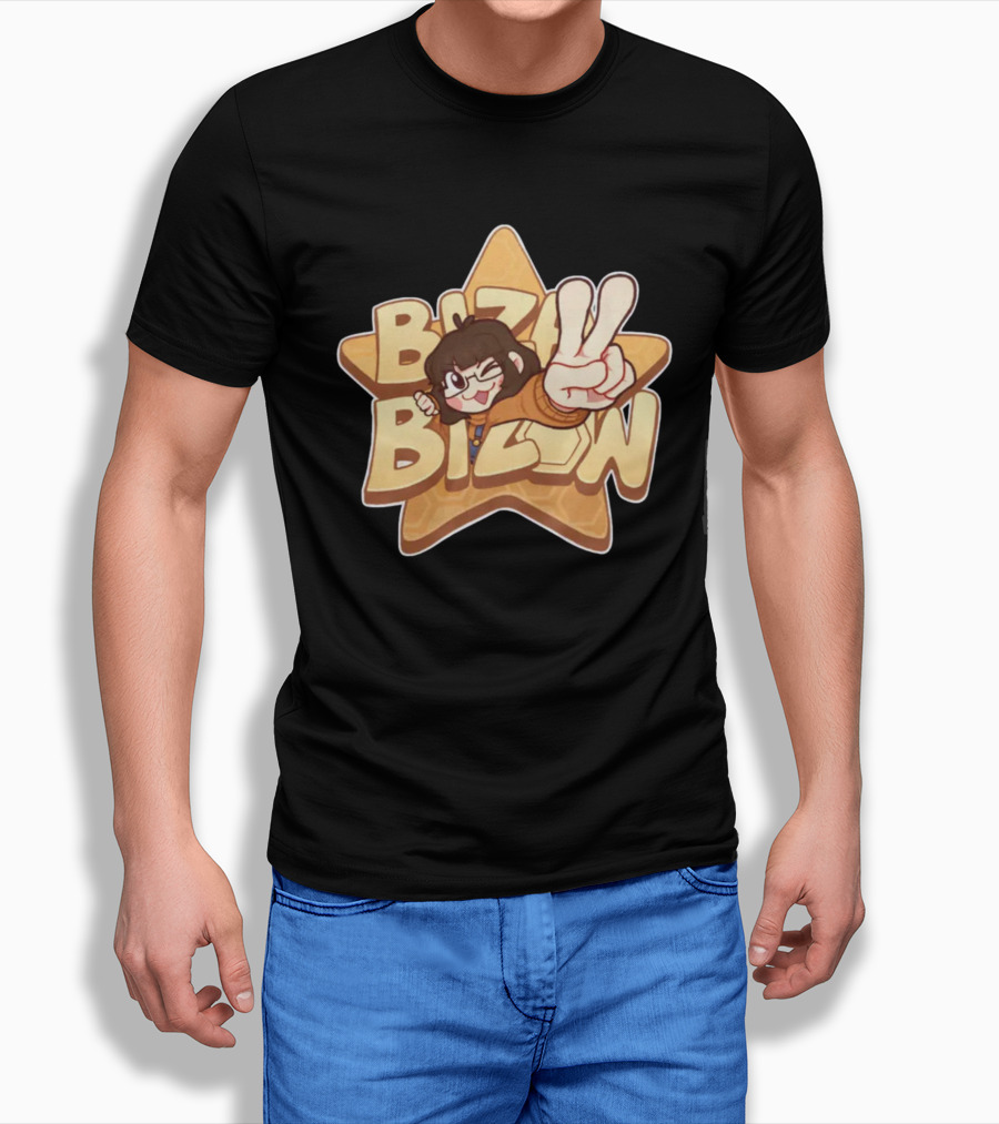 Bizabizow Supah Star Victory Pose T-Shirt