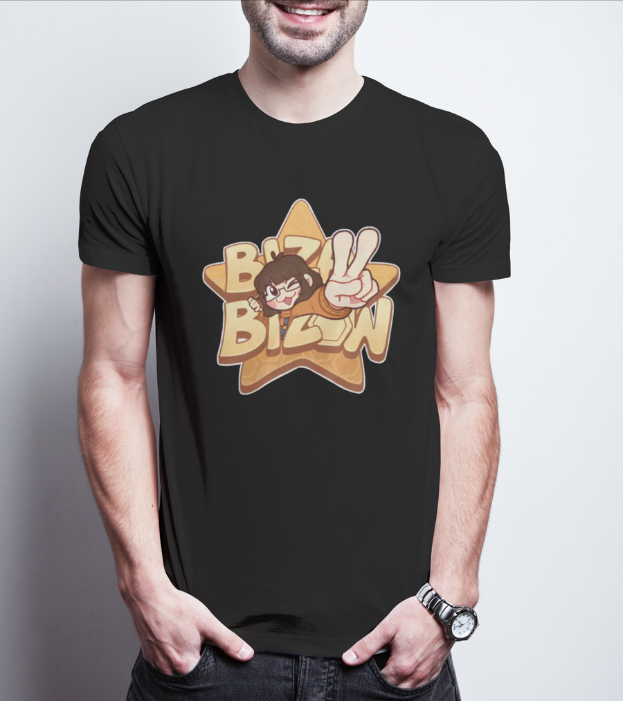 Bizabizow Supah Star Victory Pose T-Shirt