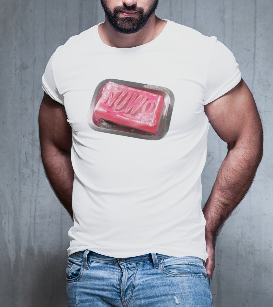 NUWO Pink Bar Soap In Soap Dish T-Shirt