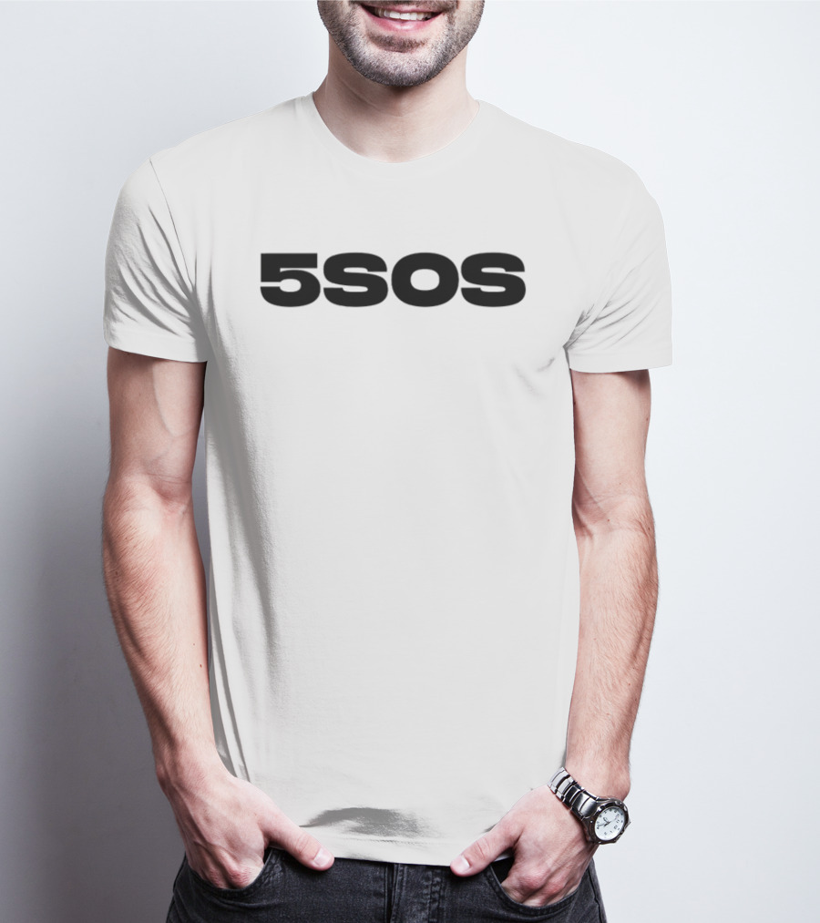 5SOS Essential Black T-Shirt