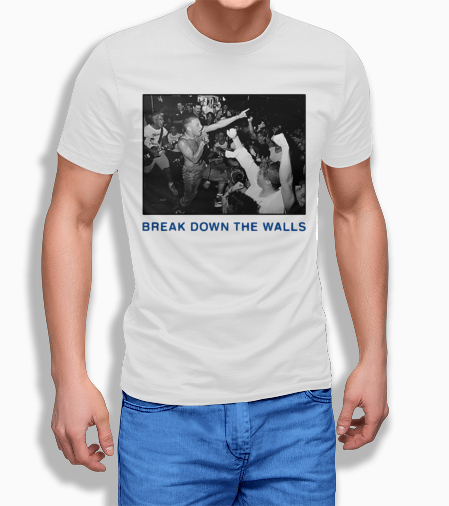 Youth Of Today Break Down The Walls Hardcore Punk Concert Energy T-Shirt