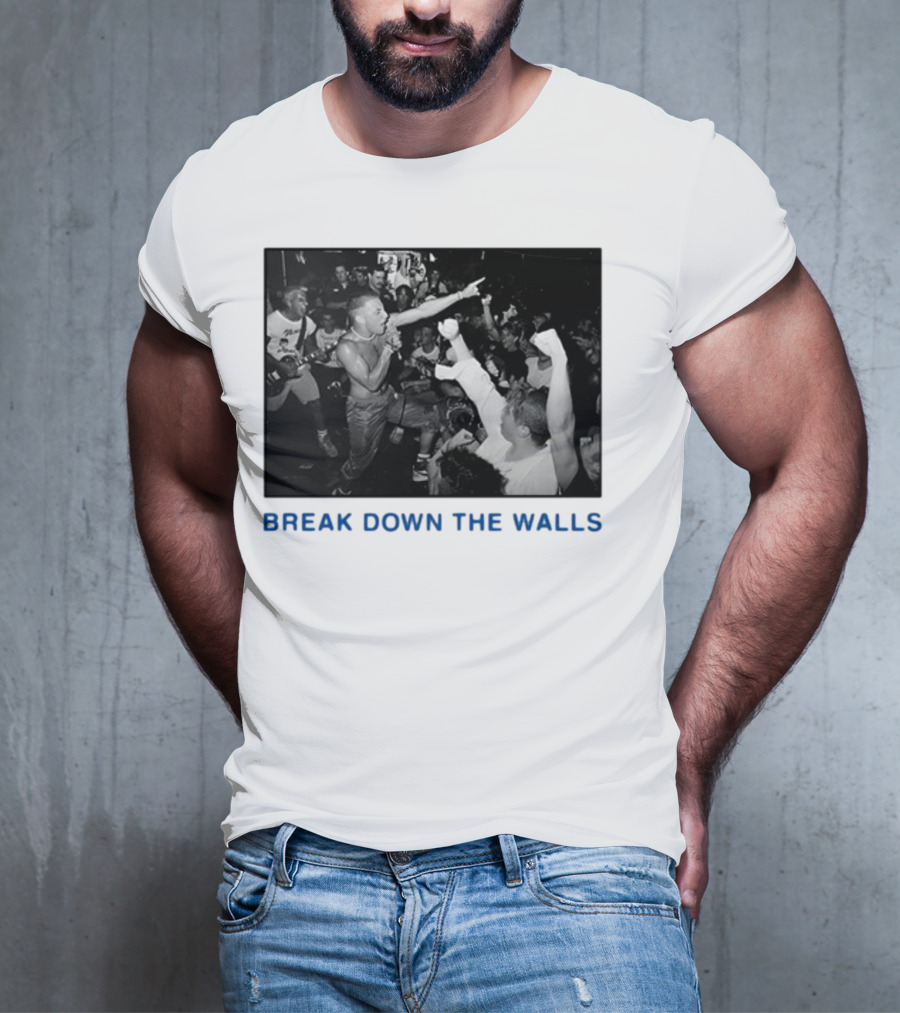 Youth Of Today Break Down The Walls Hardcore Punk Concert Energy T-Shirt