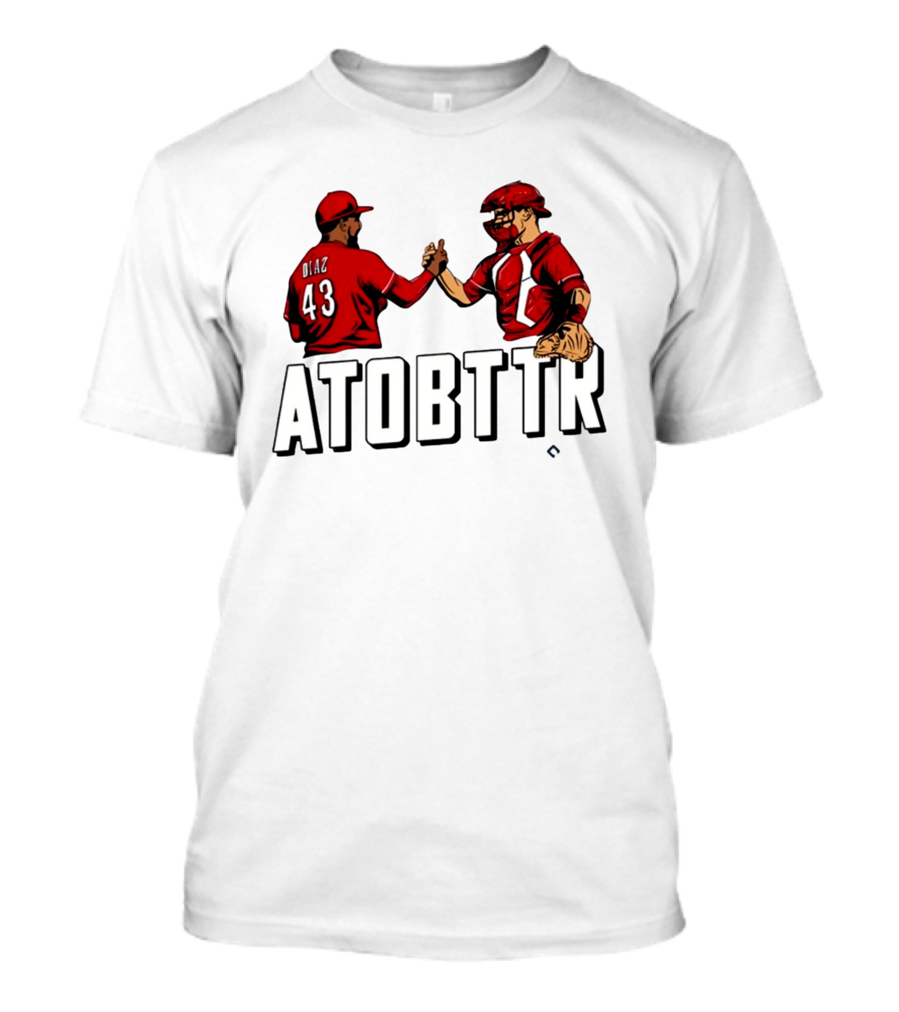ATO8TTR Diaz 43 Cincinnati Baseball T-Shirt